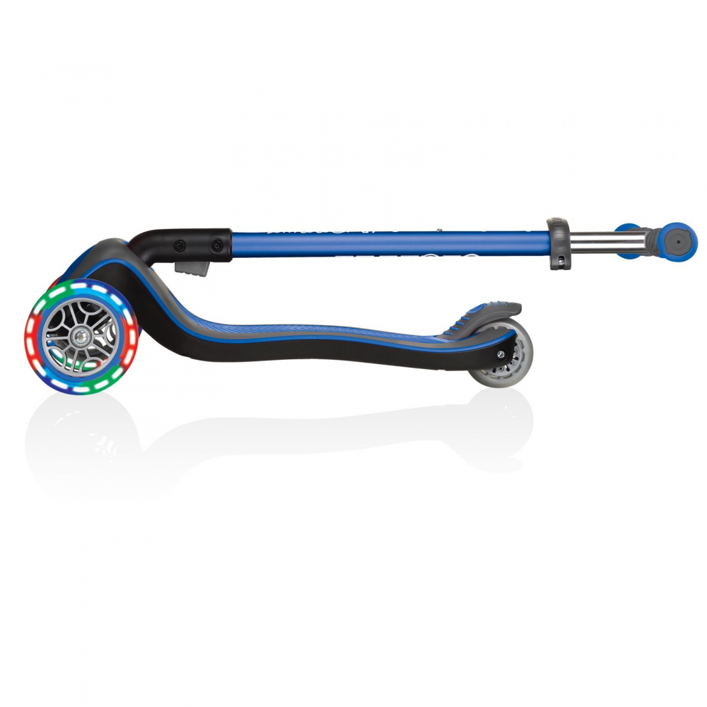 Globber Elite Deluxe Lights - Trotineta LED Pliabila