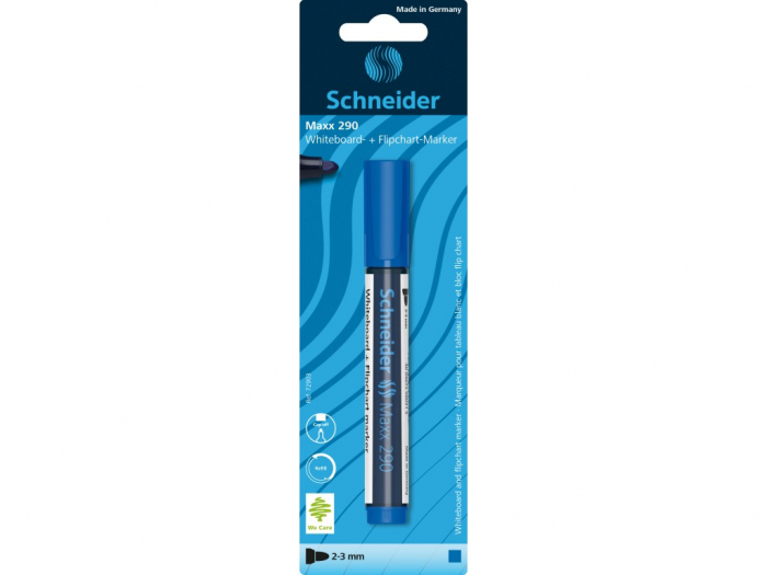 Marker Whiteboard Schneider Maxx 290, 2 Culori