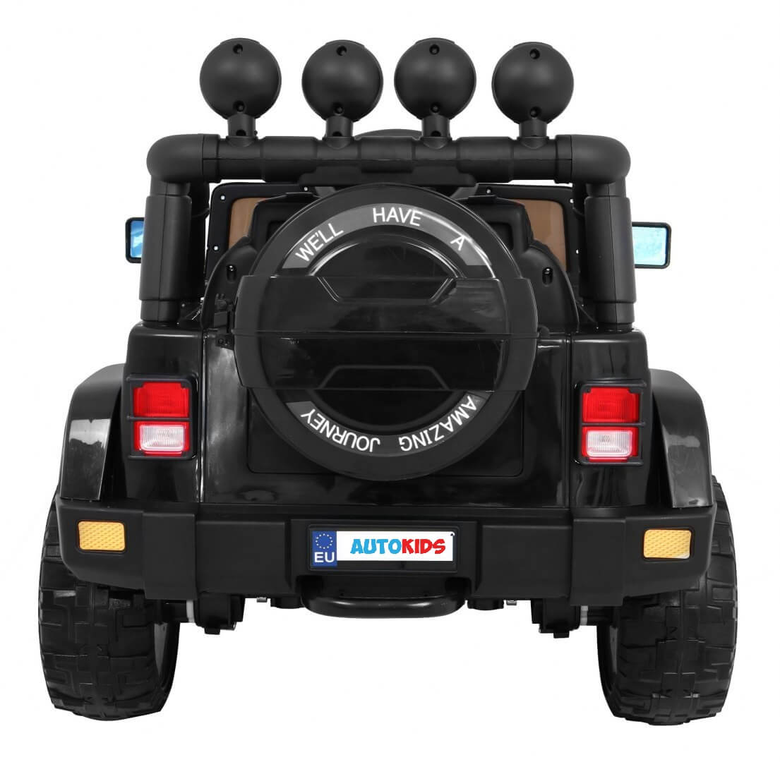 Mașinuță Electrică 4x4 Full Time Negru | Autokids - imagine 13