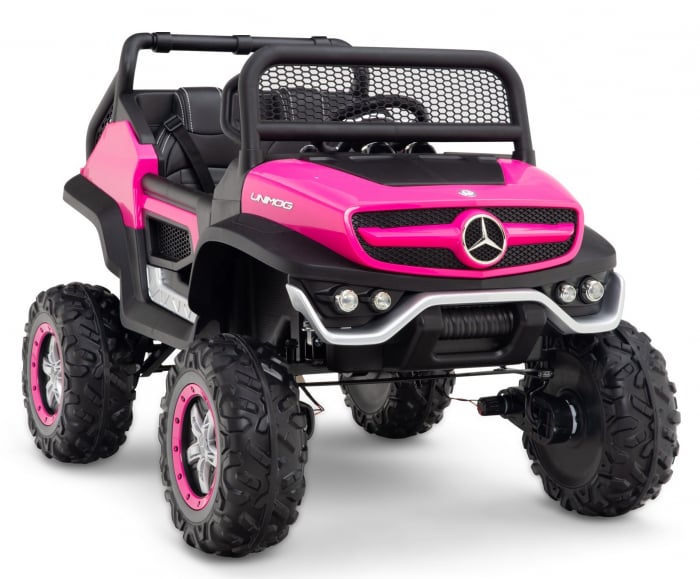 Masinuta Electrica Mercedes UNIMOG 4x4 Hollicy