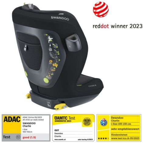 Scaun Auto Swandoo Charlie i-Size | Siguranță Premium - imagine 2