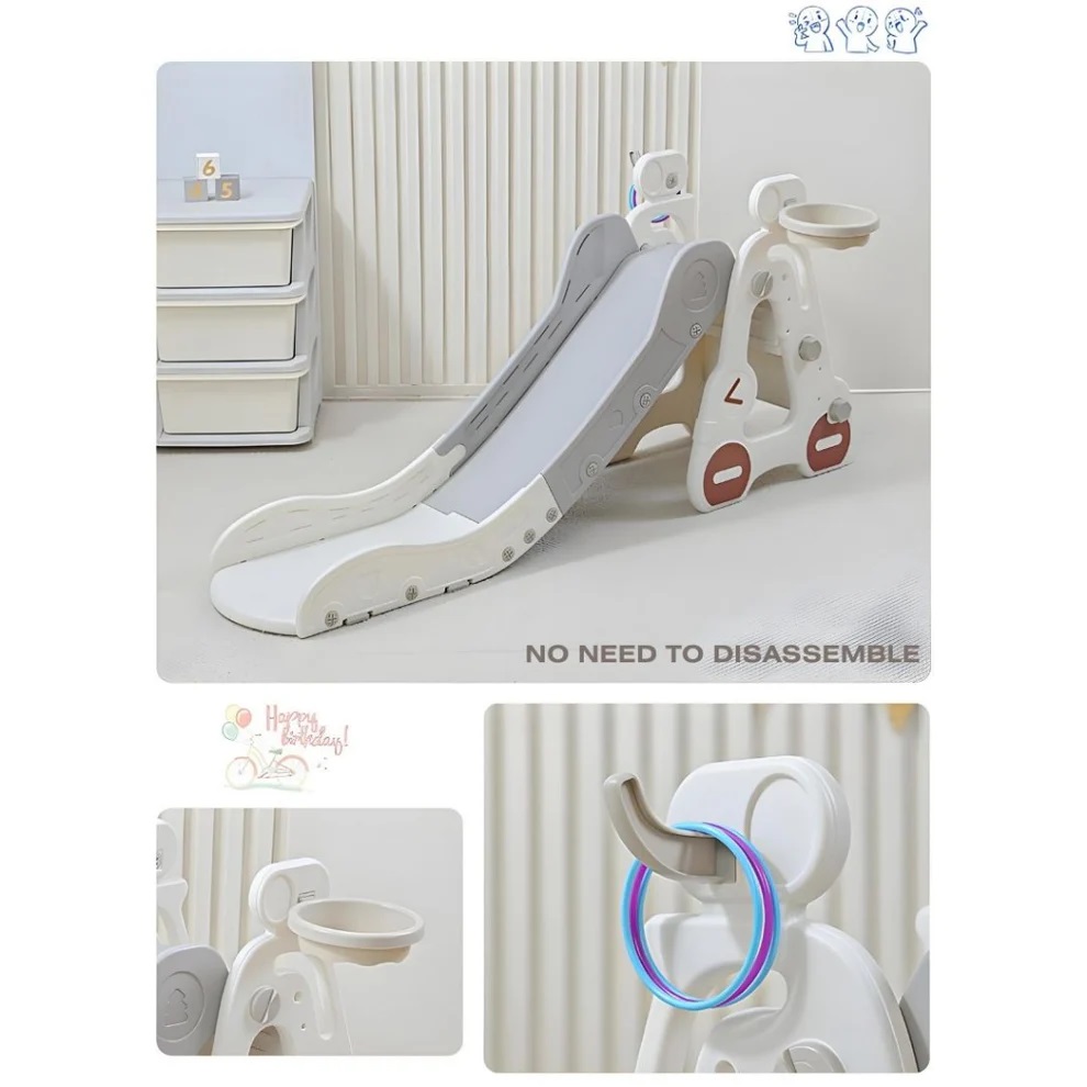 Tobogan Pliabil 3-in-1 Copii | Nichiduta Garden - imagine 5