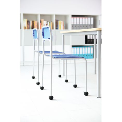 Scaun Next Moje Bambino - Stivuibil, Albastru - imagine 4