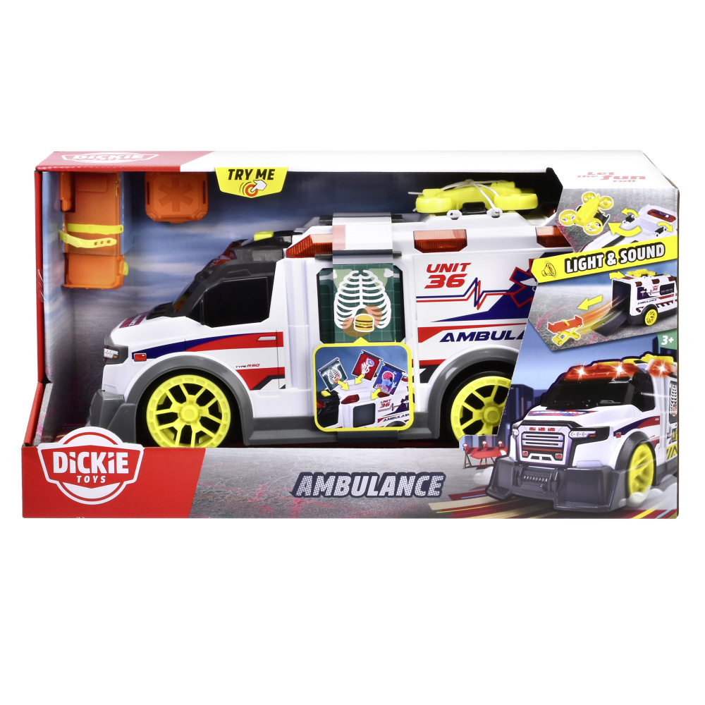 Simba Ambulanta Lumini Sunete 35.5cm