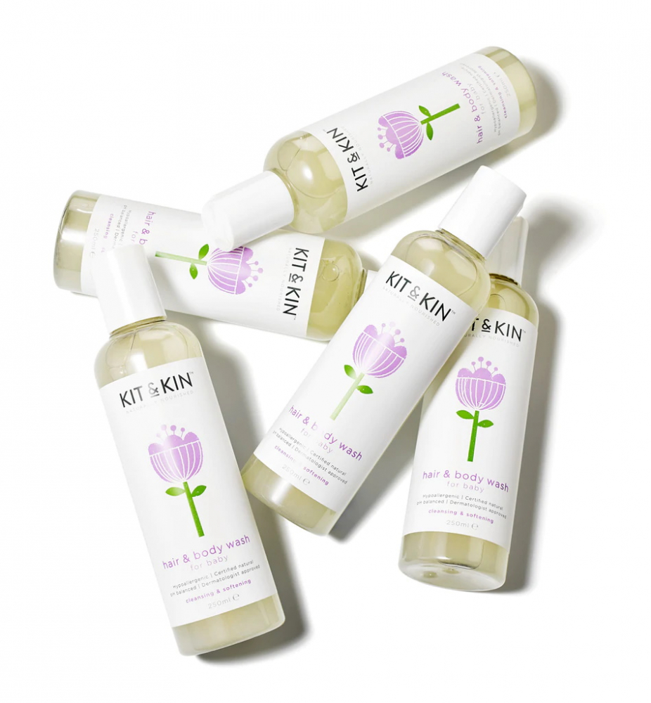 Șampon & Gel de Duș Kit & Kin 2în1, Hipoalergenic - imagine 3