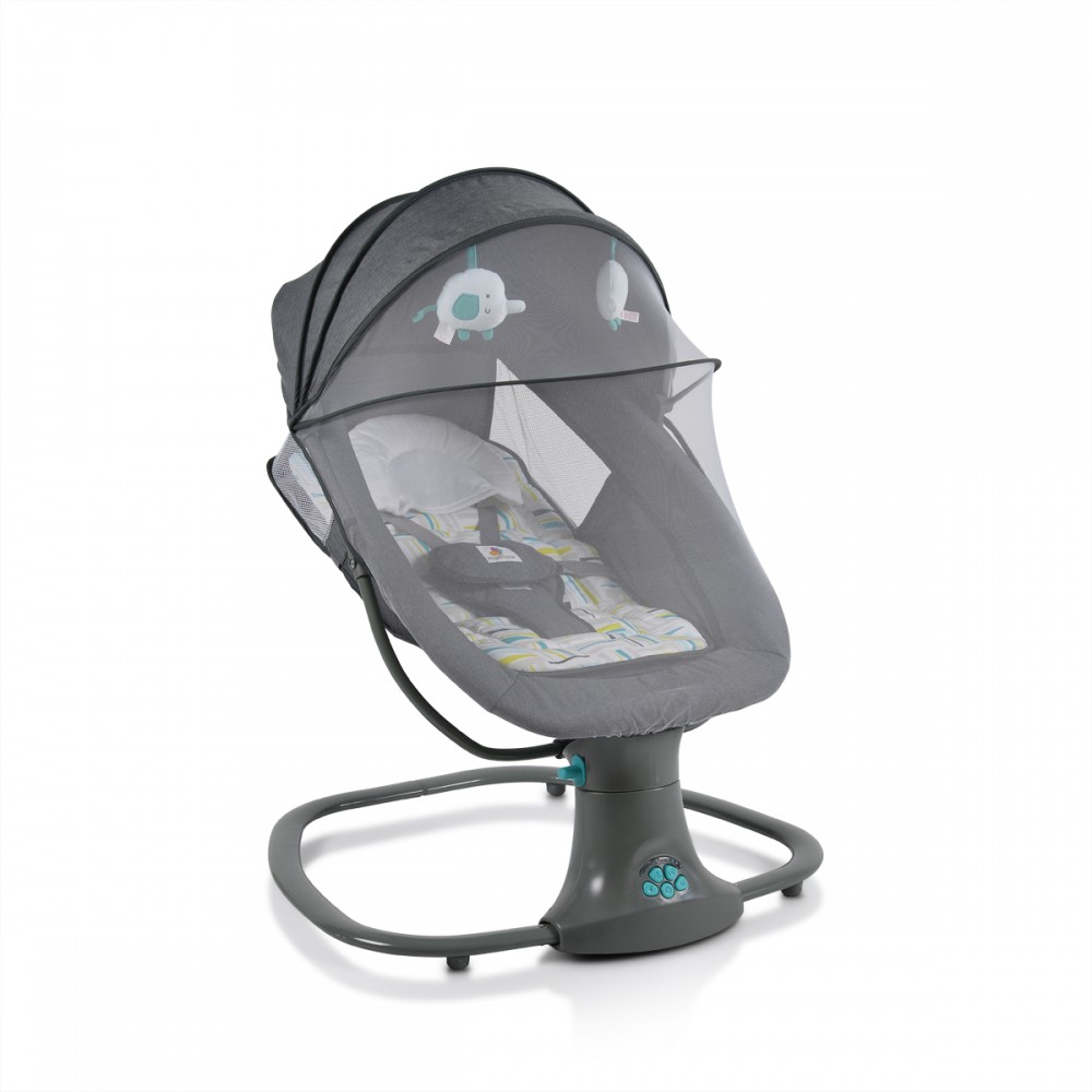 Leagan Electric Cangaroo Axel Green cu Telecomanda