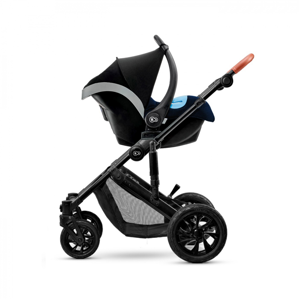 Carucior 3 in 1 Kinderkraft Prime Navy i-Size - imagine 2