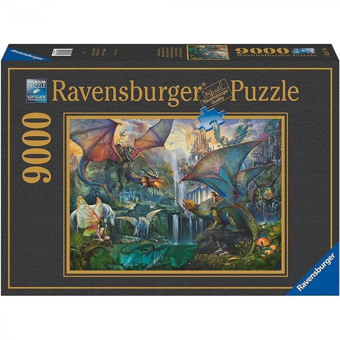 Puzzle Ravensburger Dragoni 9000 piese