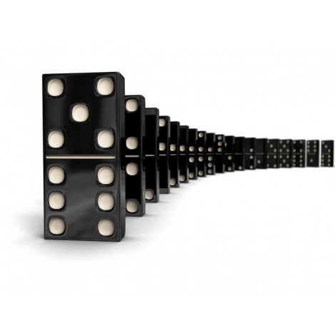 Domino Mini Goki în Cutie de Lemn - imagine 3