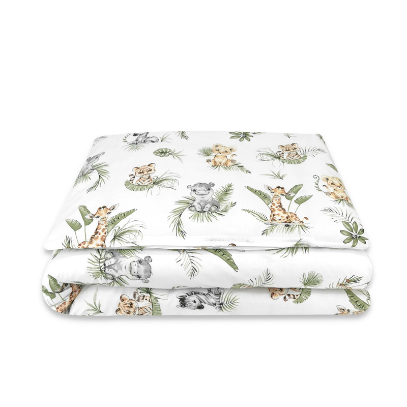 Lenjerie Junior Qmini Safari Bumbac Oeko-Tex