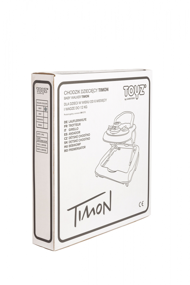 Premergator Toyz 2in1 Balansoar Timon Grey - imagine 15