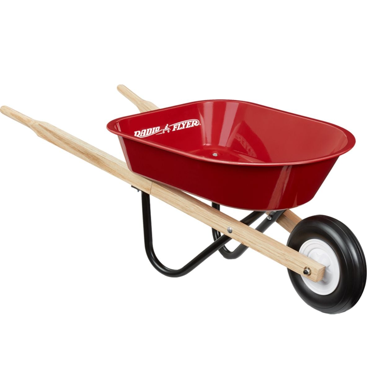 Roaba Radio Flyer Jucărie Oțel și Lemn