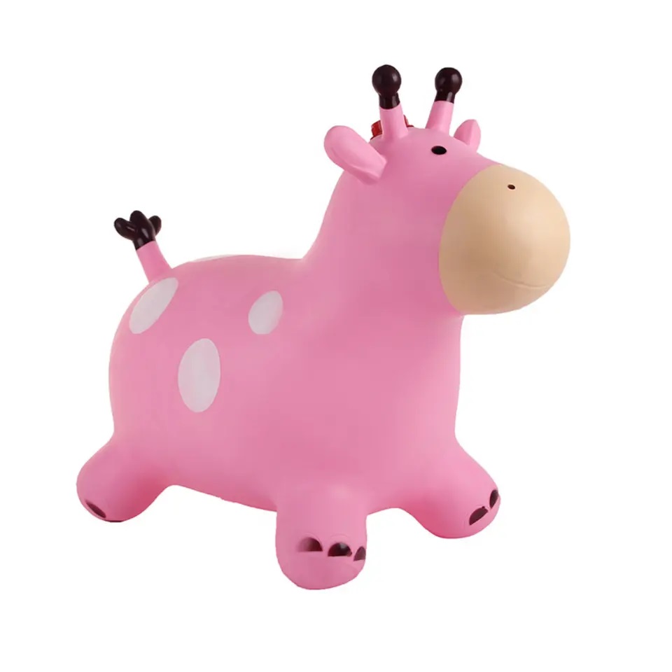 Jucarie Gonflabila Sarit Malplay Girafa, cu Pompa - imagine 4