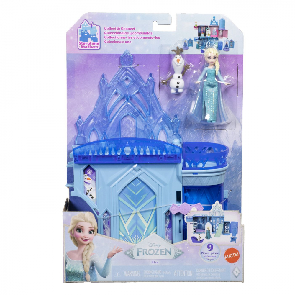Jucărie Disney Frozen Castel Gheață cu Papusă Elsa | Mattel