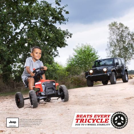 Kart Berg Jeep Buzzy Rubicon, 2-5 Ani - imagine 2
