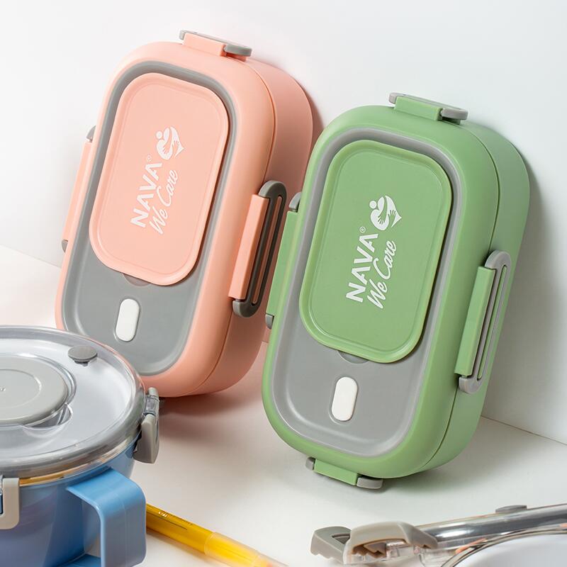 Lunchbox Nava We Care 800ml Verde - imagine 10