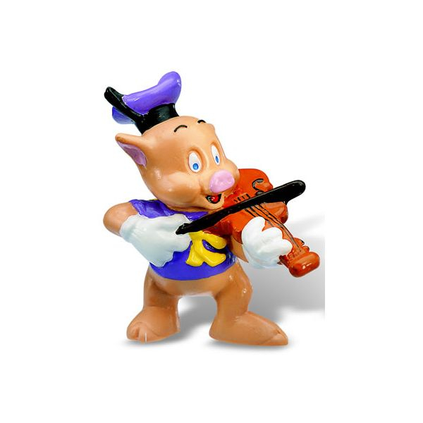 Figurina Little Pigs Violonist Bullyland 6cm