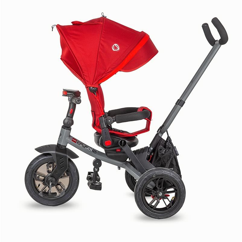 Tricicleta Coccolle Pianti Ruby Red, 3 in 1 - imagine 5