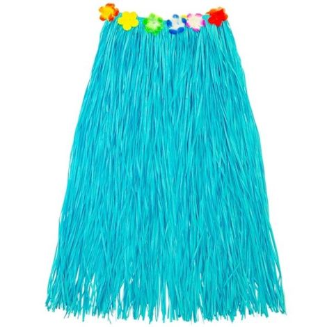 Fusta Carnaval Hawaii Albastra | Brand Widmann