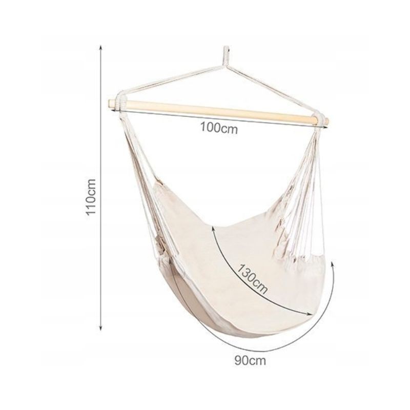 Hamac scaun Procart | Relaxare perfectă în grădină - imagine 9