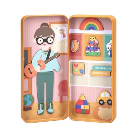 Puzzle Magnetic Mieredu Educatoare - Joc Creativ - imagine 6