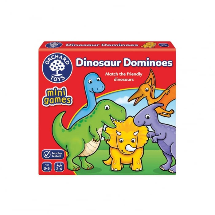 Joc Educativ Domino Dinozauri Orchard Toys