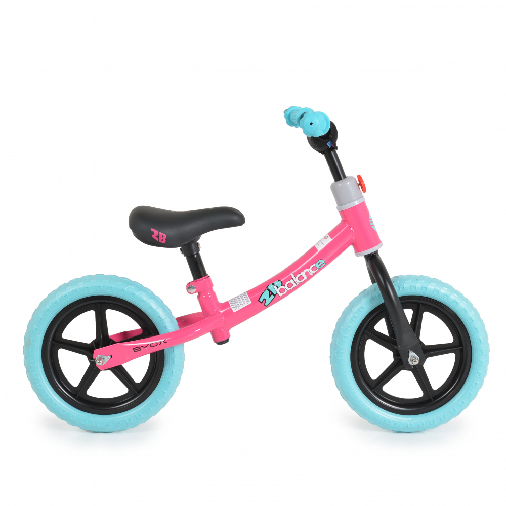 Bicicleta Byox Pink 12" | Fără pedale, ghidon reglabil
