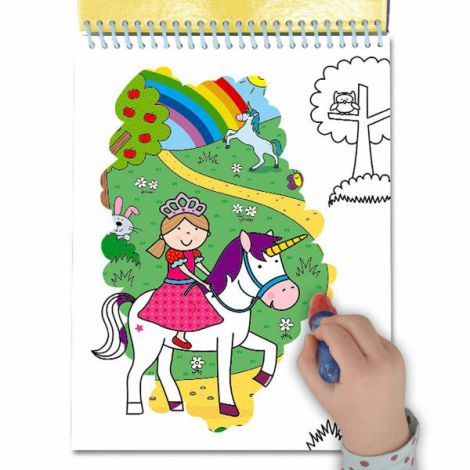 Galt Water Magic - Carte Colorat Unicorni cu Apă - imagine 3