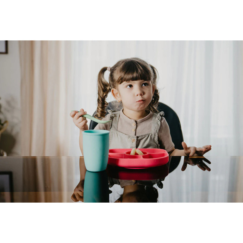 Set 5 Lingurițe Silicon Bbluv Spoon Blue - imagine 2