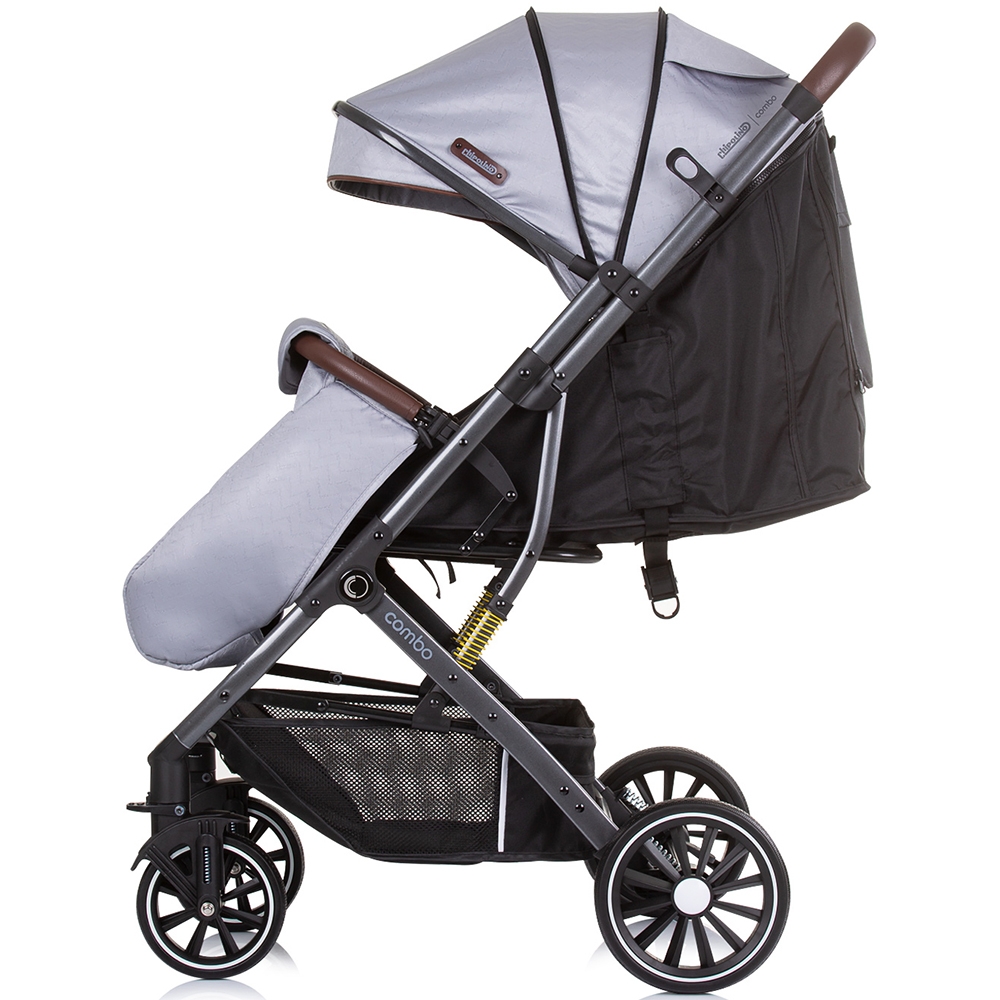 Carucior Chipolino Combo Silver Grey, 0-22kg - imagine 5