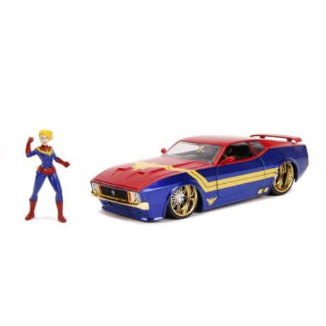 Jada Toys Captain Marvel Ford Mustang Mach 1 1:24 - imagine 6