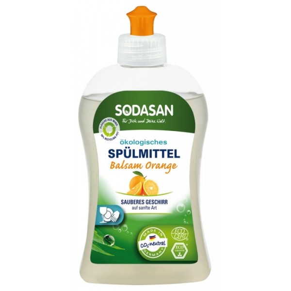 Detergent Ecologic Vase Portocale 500ml Sodasan