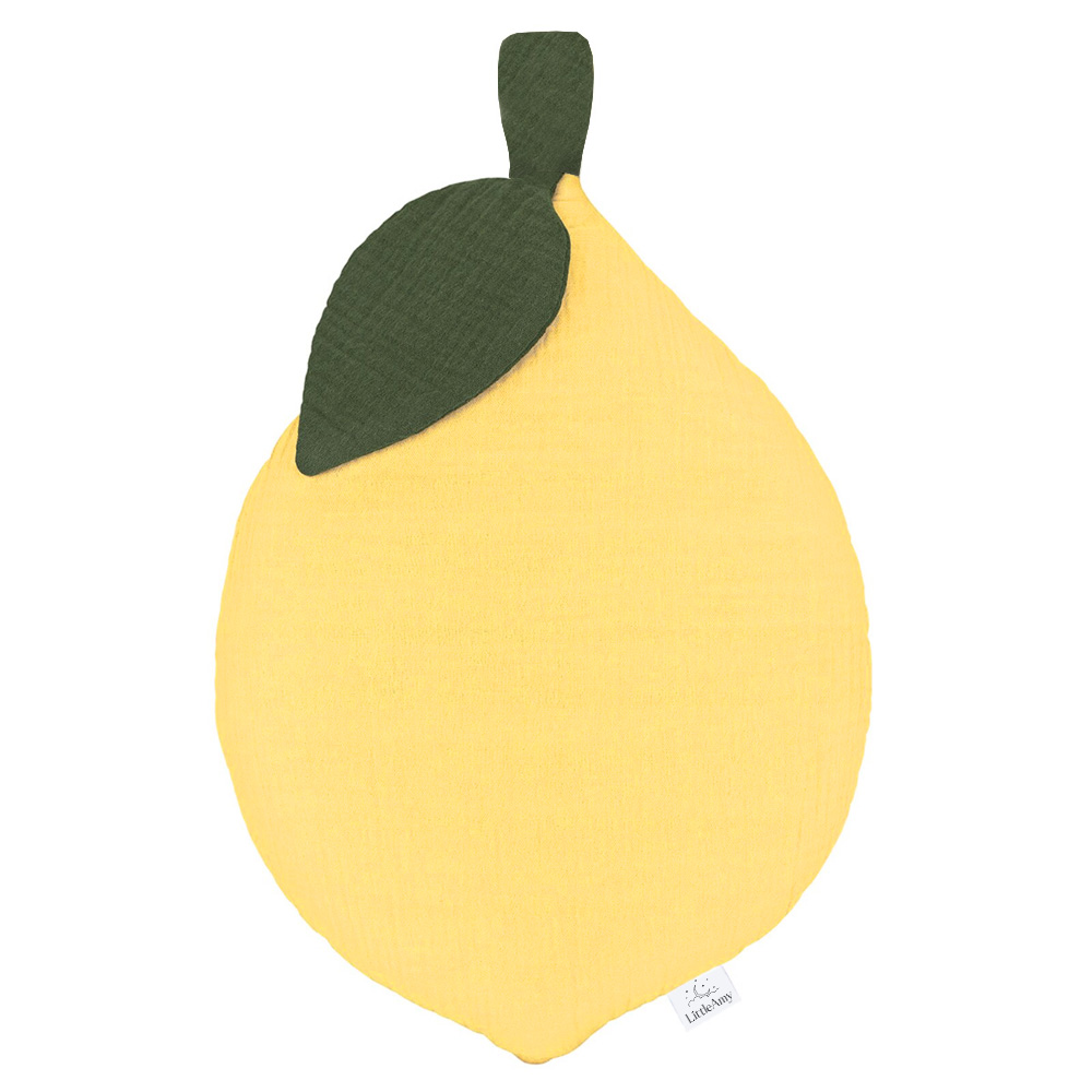 Perna Decorativa Lemon Little Amy, Muselina - imagine 2