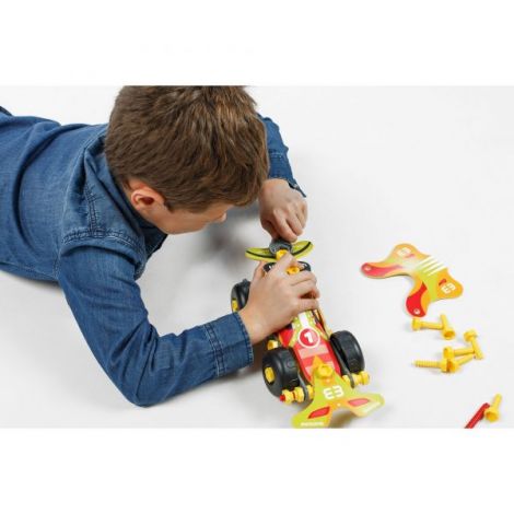 Joc de constructii Flexi Tech 77 Miniland - imagine 3
