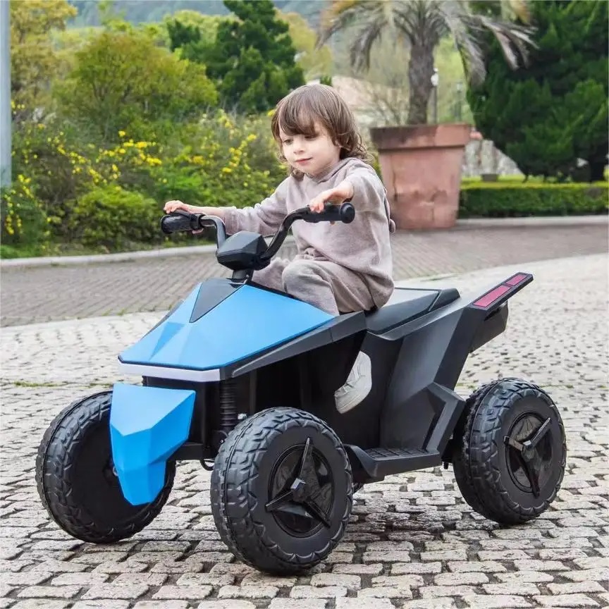 ATV Electric Nichiduta Buggy Blue 100W cu Telecomanda 4x4 - imagine 3