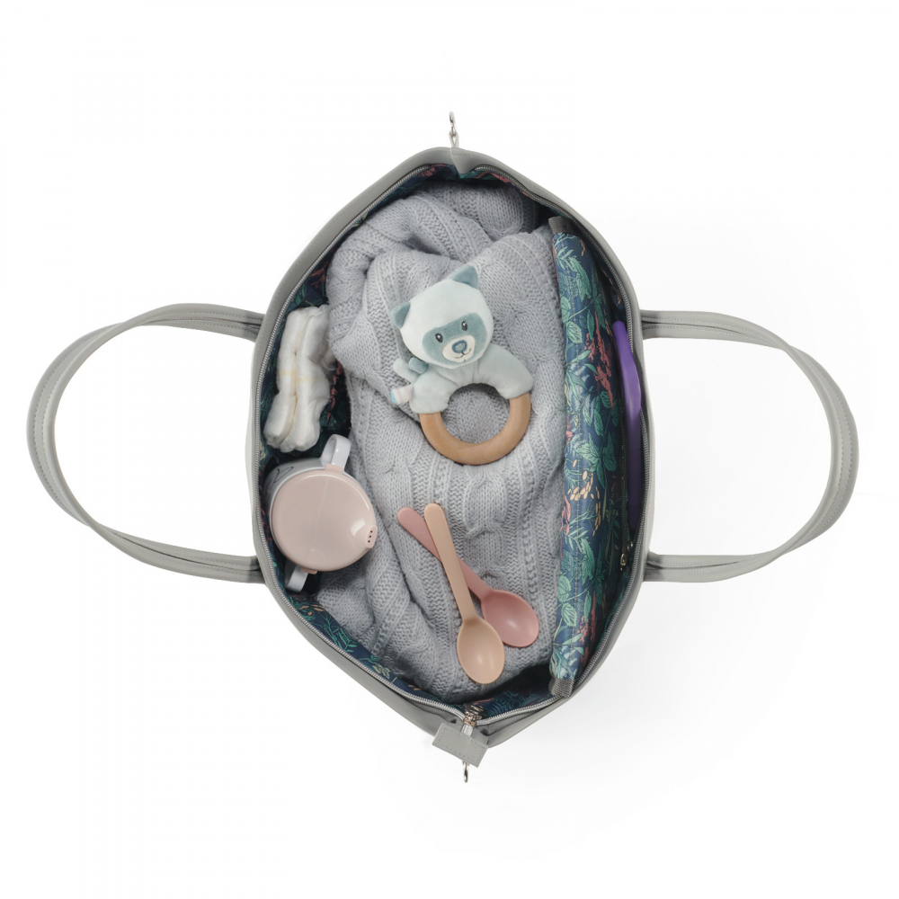 Geanta KinderKraft Treasurebag Gri | Organizare Perfectă - imagine 3