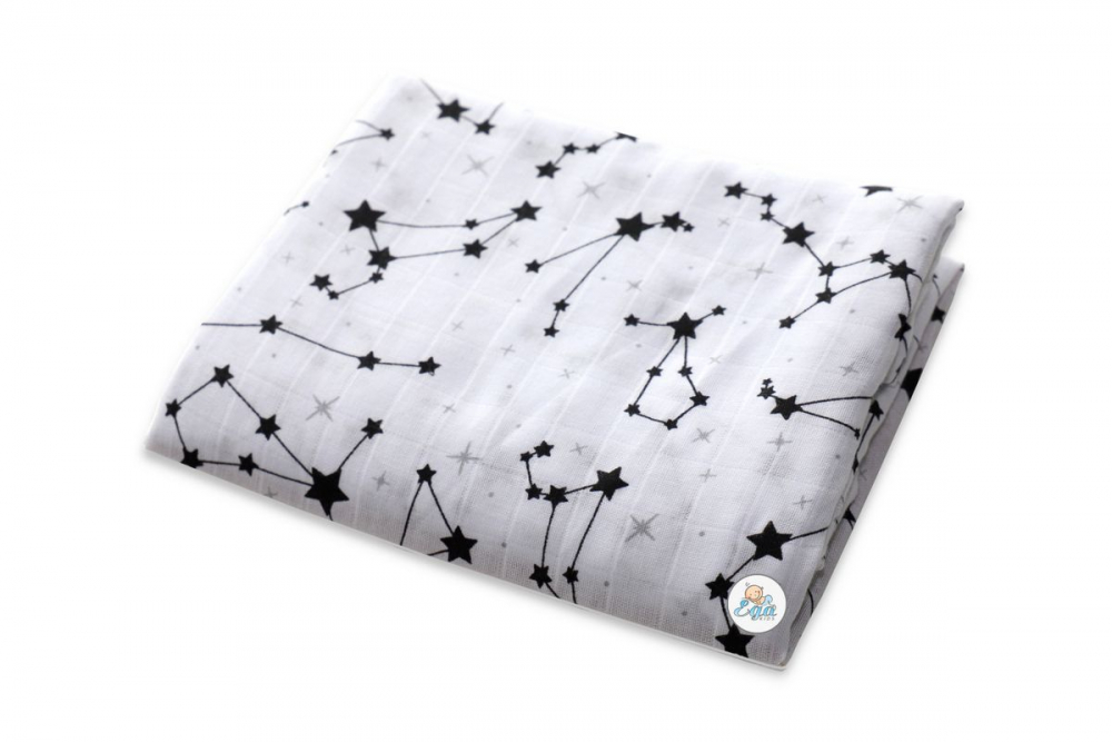 Scutec Muselina Galaxy Egakids 120x120 cm - imagine 2