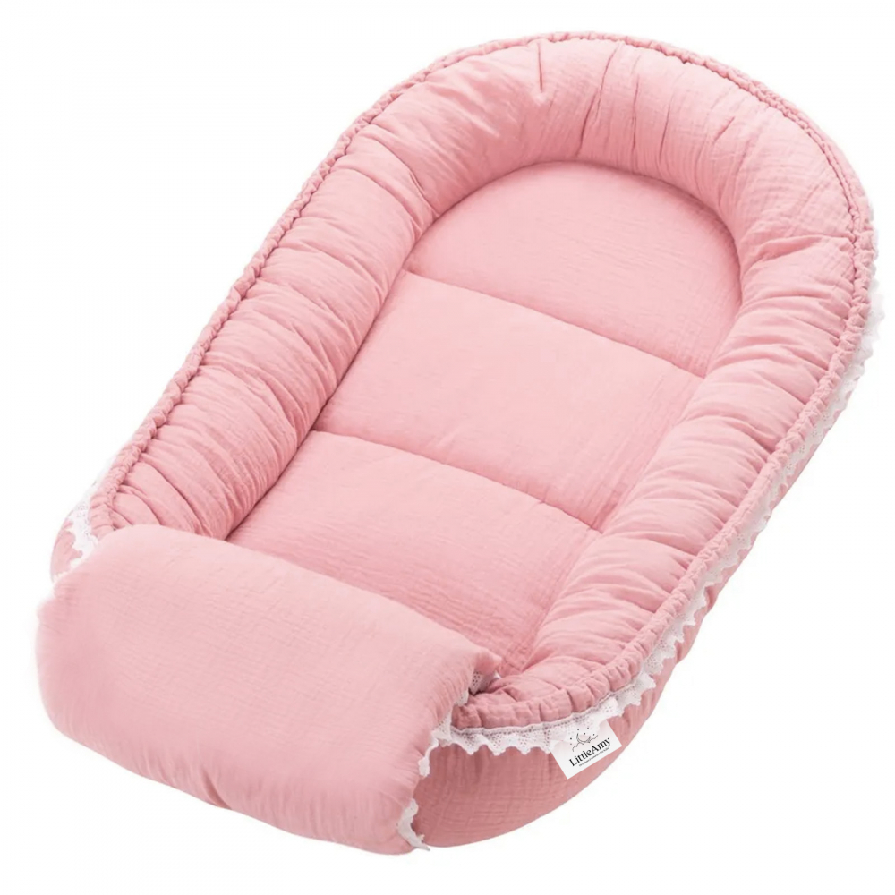 Babynest Muselina Little Amy Roz - Comfort Suprem