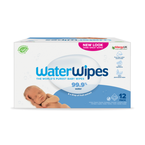 WaterWipes Servetele Biodegradabile 720 buc