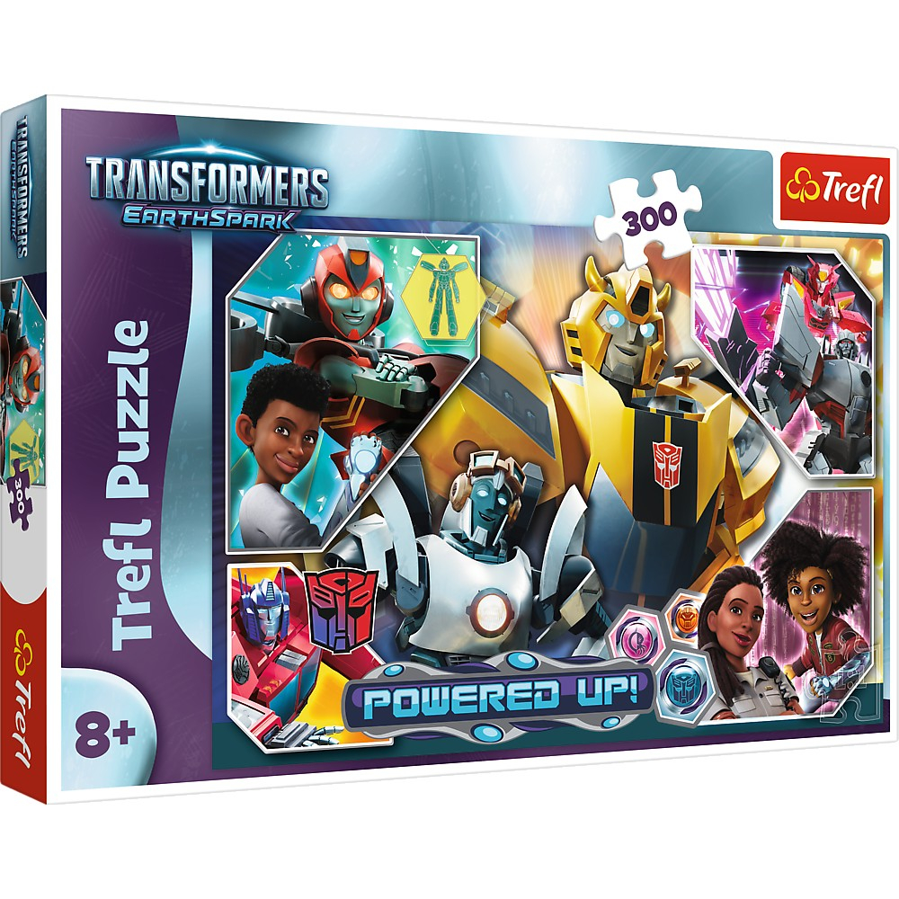 Puzzle Trefl 300 Transformers - Educativ si Distractiv