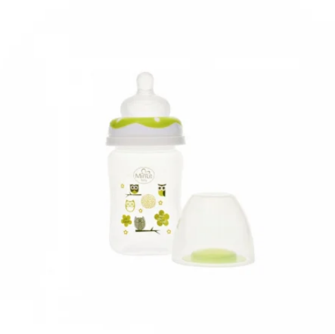 Biberon Minut Baby 150ml Gât Larg Silicon - imagine 2
