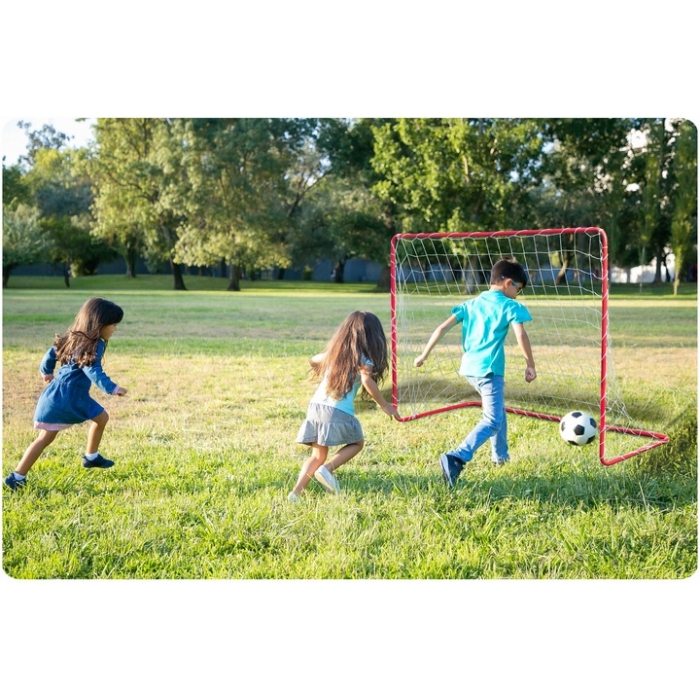 Set 2 Porți Fotbal Neo-Sport Rezistente - imagine 4