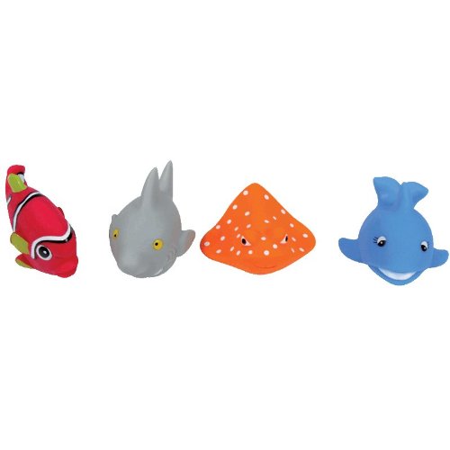 Set Jucării de Baie Ludi Pesti Sigure, 4buc - imagine 2