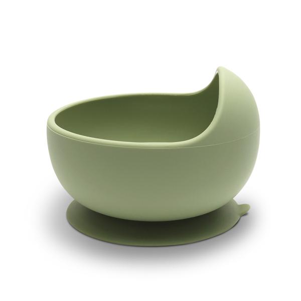 Bol hranire Lorelli cu ventuza silicon Fresh Green - imagine 4