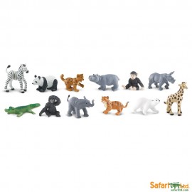 Tub 12 Figurine Zoo Safari Ltd. - Jucării Educative - imagine 3