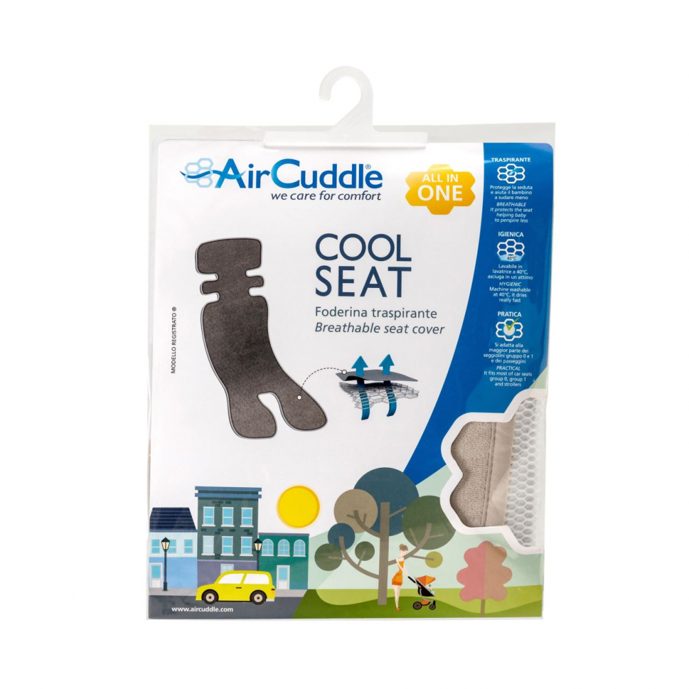 AirCuddle Cool Seat All In One Protectie Antitranspiratie Scaun Auto - imagine 2