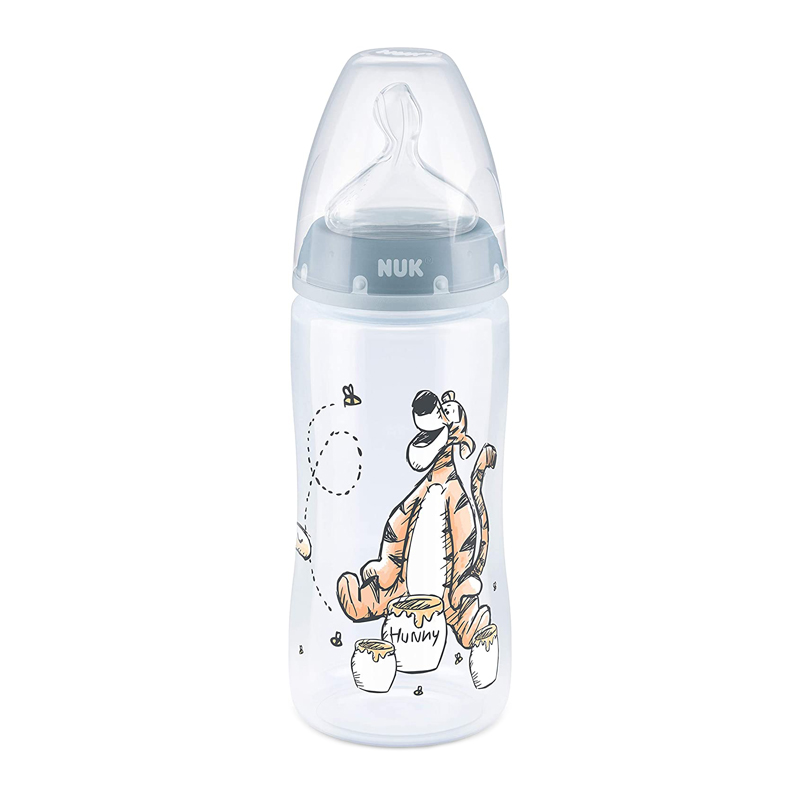 Biberon NUK Disney 300ml, 0-6 luni, Silicon