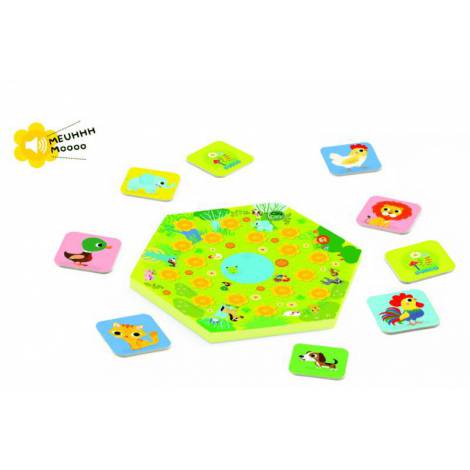 Joc Djeco Memo Meuh cu Sunete Educativ - imagine 2