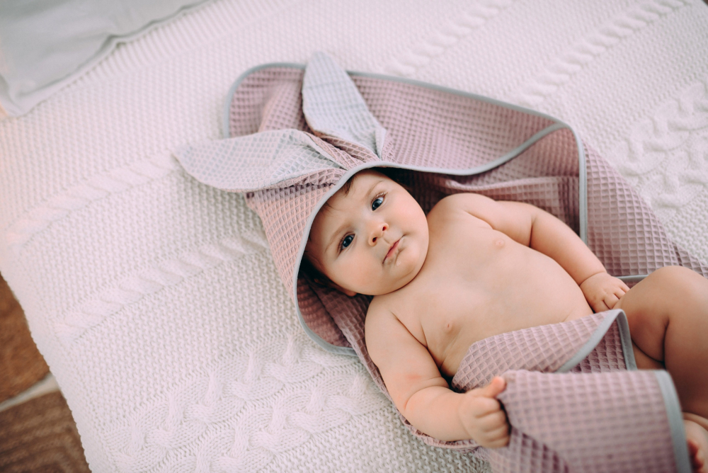 Prosop Baie Iepuras Floo for Baby Bumbac - imagine 4