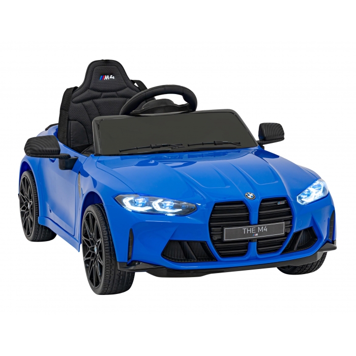 Masinuta Electrica BMW M4 Albastru 70W cu Telecomanda - imagine 3